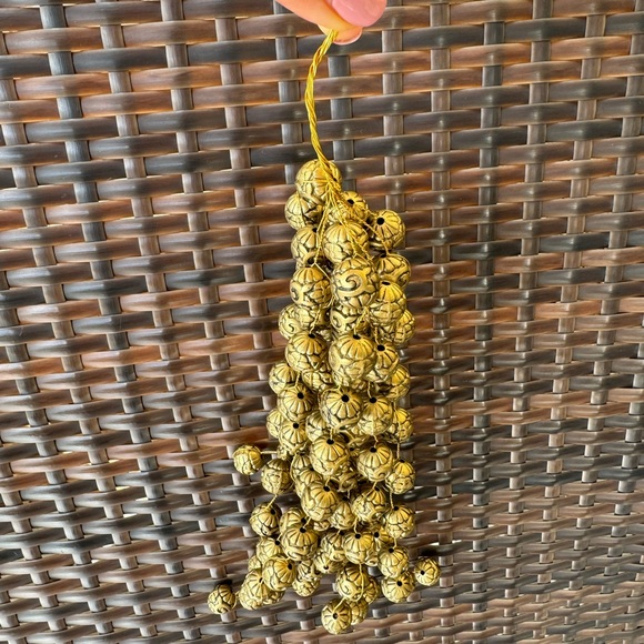 Christmas decor Hanging beads branches twisted beaded branches for craft supply - Picture 3 of 8